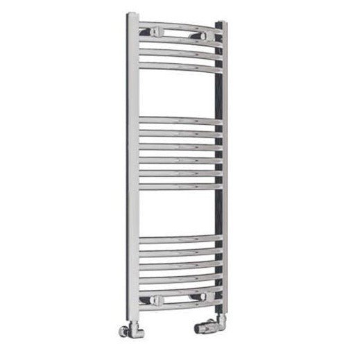 Eastbrook Wingrave Curved Ladder Towel Radiator 1000mm x 400mm - Chrome - 89.0387 - TAP 'N' SHOWER