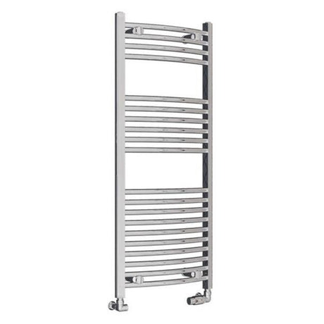 Eastbrook Wingrave Curved Ladder Towel Radiator 1200mm x 500mm - Chrome - 89.0391 - TAP 'N' SHOWER