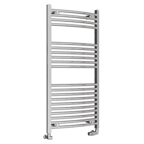 Eastbrook Wingrave Curved Ladder Towel Radiator 1200mm x 600mm - Chrome - 89.0392 - TAP 'N' SHOWER
