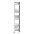 Eastbrook Wingrave Curved Ladder Towel Radiator 1600mm x 400mm - Chrome - 89.0393 - TAP 'N' SHOWER
