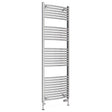 Eastbrook Wingrave Curved Ladder Towel Radiator 1800mm x 600mm - Chrome - 89.0398 - TAP 'N' SHOWER
