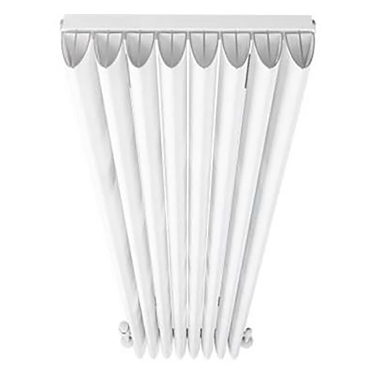 Eastbrook Witney Top/Bottom Cover Cap Set 375mm - Chrome - 89.0420 - TAP 'N' SHOWER