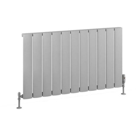 Eastbrook Malmesbury Aluminium Horizontal Radiator 600mm x 1040mm - Matt Grey - 89.0427 - TAP 'N' SHOWER