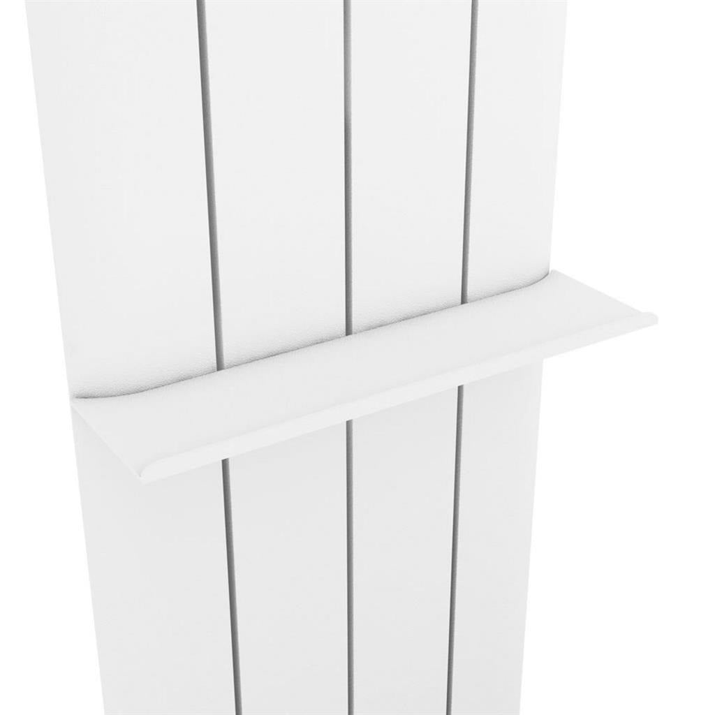 Eastbrook Peretti Flat Towel Shelf 375mm - Matt White - 89.0469 - TAP 'N' SHOWER