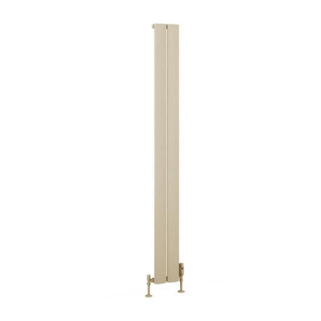 Eastbrook Malmesbury Aluminium Vertical Radiator 1800mm x 185mm - Matt Cappuccino - 89.0477 - TAP 'N' SHOWER