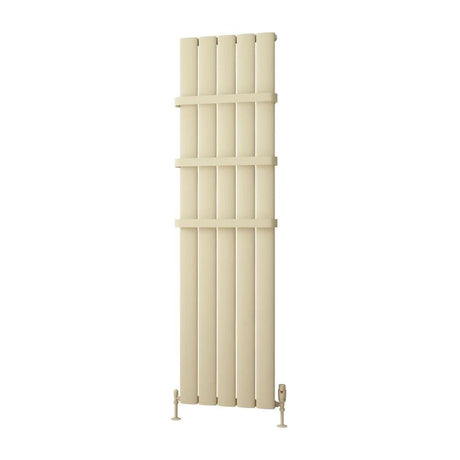 Eastbrook Malmesbury Aluminium Vertical Radiator 1800mm x 470mm - Matt Cappuccino - 89.0480 - TAP 'N' SHOWER
