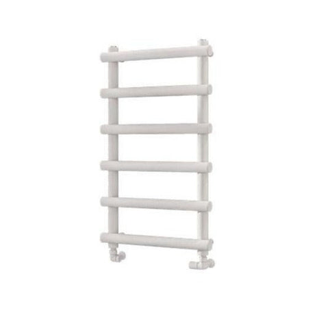 Eastbrook Marlow Straight Designer Towel Radiator 850mm x 500mm - Matt White - 89.0500 - TAP 'N' SHOWER