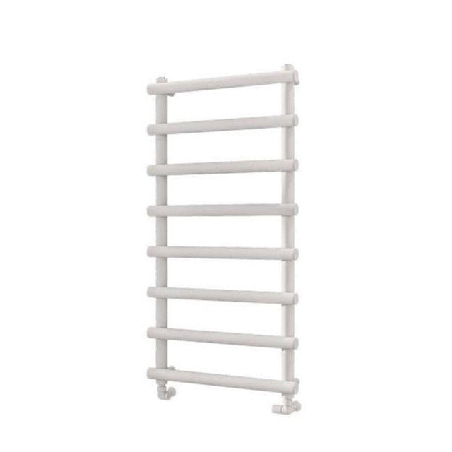 Eastbrook Marlow Straight Designer Towel Radiator 1150mm x 600mm - Matt White - 89.0503 - TAP 'N' SHOWER