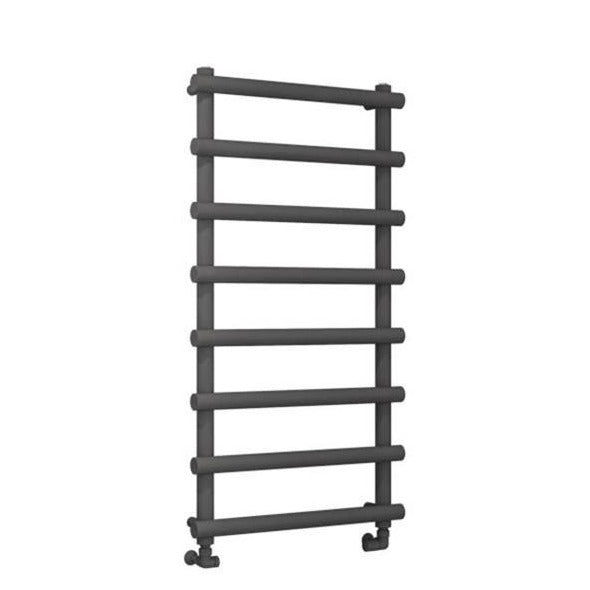 Eastbrook Marlow Straight Designer Towel Radiator 1150mm x 600mm - Matt Anthracite - 89.0509 - TAP 'N' SHOWER