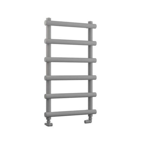 Eastbrook Marlow Straight Designer Towel Radiator 850mm x 500mm - Matt Grey - 89.0512 - TAP 'N' SHOWER