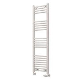 Eastbrook Wingrave Straight Ladder Towel Radiator 1400mm x 400mm - Gloss White - 89.0536 - TAP 'N' SHOWER