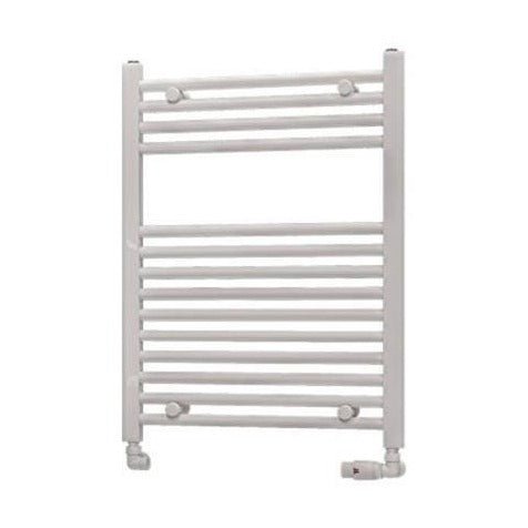 Eastbrook Westward 800mm x 600mm Straight Ladder Towel Radiator - Gloss White - 89.0577 - TAP 'N' SHOWER