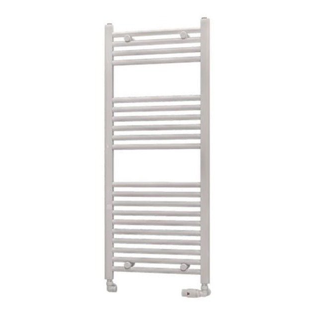 Eastbrook Westward 1200mm x 500mm Straight Ladder Towel Radiator - Gloss White - 89.0579 - TAP 'N' SHOWER