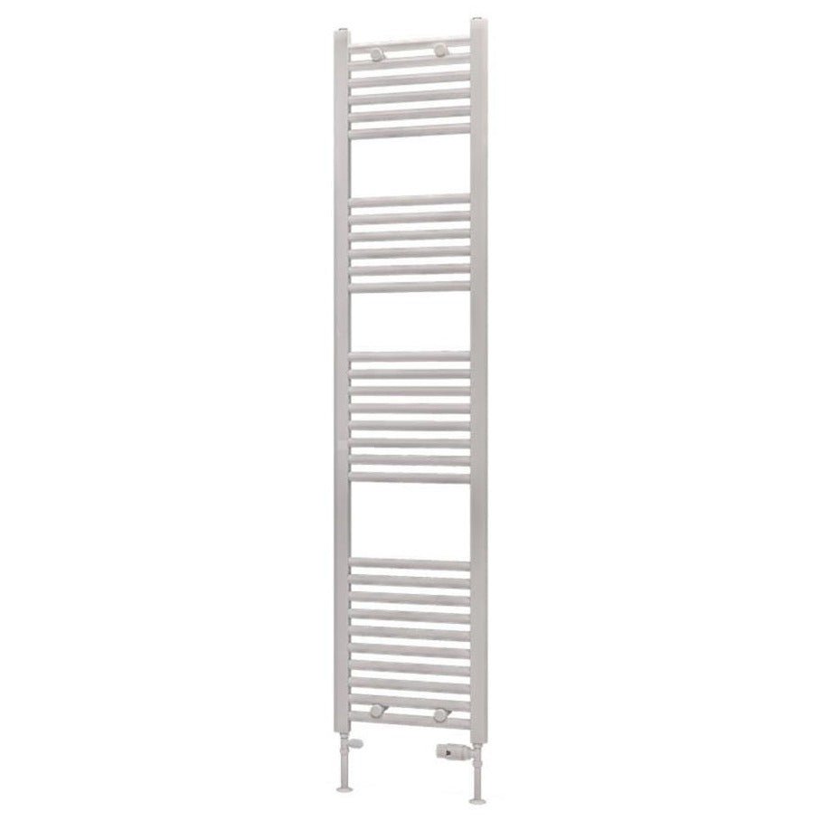 Eastbrook Westward 1800mm x 400mm Straight Ladder Towel Radiator - Gloss White - 89.0581 - TAP 'N' SHOWER