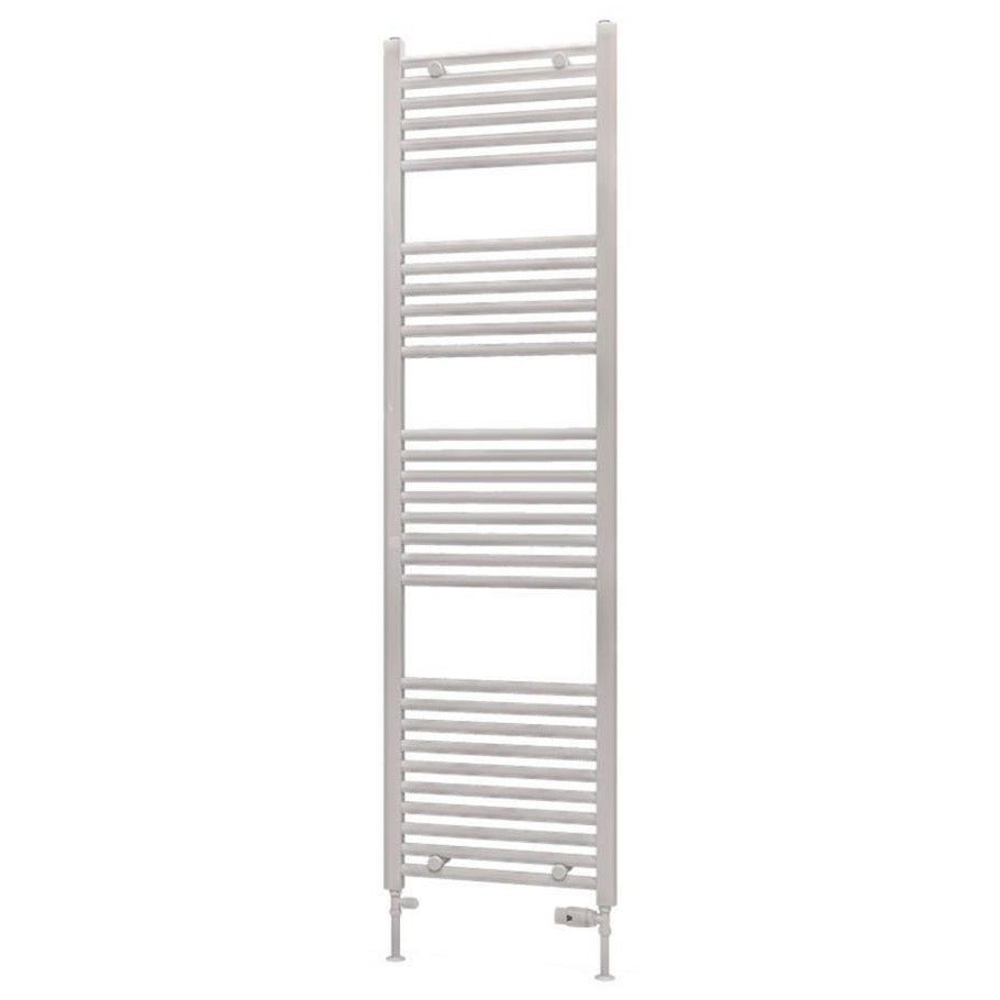 Eastbrook Westward Straight Ladder Towel Radiator 1800mm x 500mm - Gloss White - 89.0582 - TAP 'N' SHOWER