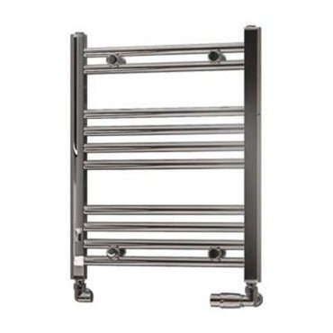 Eastbrook Westward 600mm x 500mm Straight Ladder Towel Radiator - Chrome - 89.0584 - TAP 'N' SHOWER