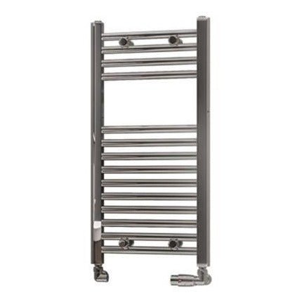 Eastbrook Westward Straight Ladder Towel Radiator 800mm x 400mm - Chrome - 89.0587 - TAP 'N' SHOWER