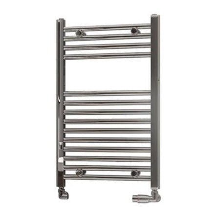 Eastbrook Westward Straight Ladder Towel Radiator 800mm x 500mm - Chrome - 89.0588 - TAP 'N' SHOWER