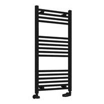 Eastbrook Wingrave Straight Ladder Towel Radiator 1000mm x 500mm - Matt Black - 89.0600 - TAP 'N' SHOWER