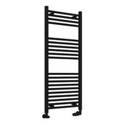 Eastbrook Wingrave Straight Ladder Towel Radiator 1200mm x 500mm - Matt Black - 89.0603 - TAP 'N' SHOWER