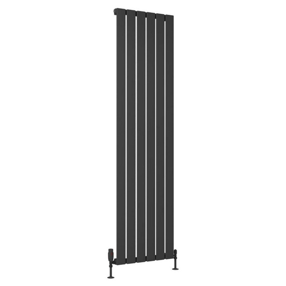 Eastbrook Deddington Vertical Designer Radiator 1800mm x 470mm - Matt Anthracite - 89.0864 - TAP 'N' SHOWER