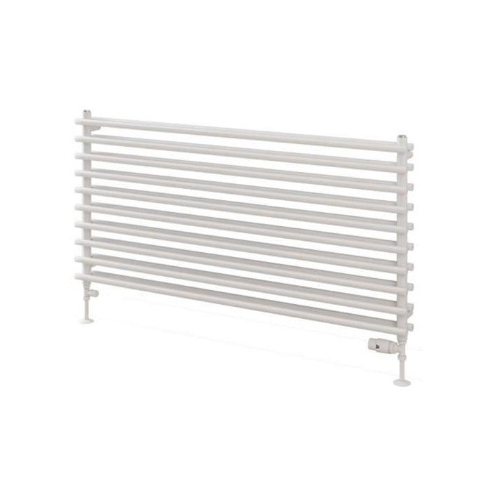 Eastbrook Murano Tube on Tube Horizontal Radiator 1200mm x 600mm - Gloss White - 89.0899 - TAP 'N' SHOWER