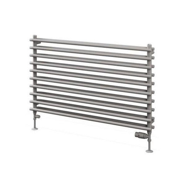 Eastbrook Murano Tube on Tube Horizontal Radiator 1000mm x 600mm - Matt Grey - 89.0905 - TAP 'N' SHOWER