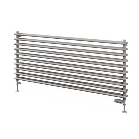 Eastbrook Murano Tube on Tube Horizontal Radiator 1400mm x 600mm - Matt Grey - 89.0907 - TAP 'N' SHOWER
