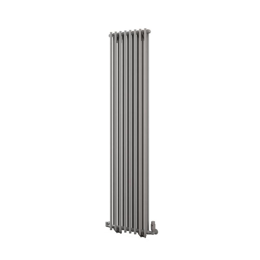 Eastbrook Murano Tube on Tube Vertical Radiator 410mm x 1800mm - Matt Grey - 89.0909 - TAP 'N' SHOWER