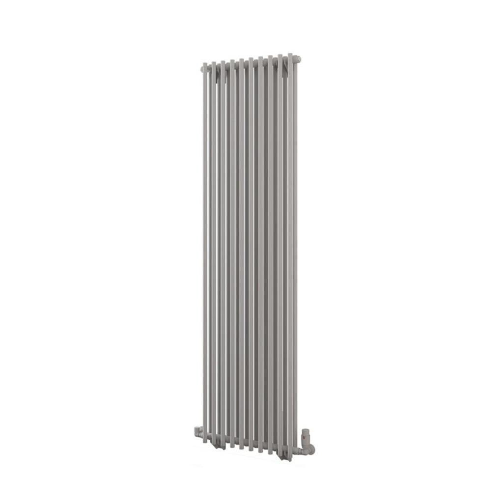Eastbrook Murano Tube on Tube Vertical Radiator 510mm x 1800mm - Matt Grey - 89.0910 - TAP 'N' SHOWER
