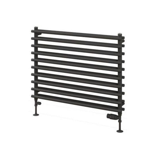 Eastbrook Murano Tube on Tube Horizontal Radiator 800mm x 600mm - Matt Anthracite - 89.0911 - TAP 'N' SHOWER