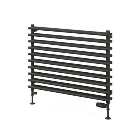 Eastbrook Murano Tube on Tube Horizontal Radiator 800mm x 600mm - Matt Anthracite - 89.0911 - TAP 'N' SHOWER