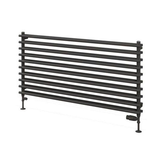 Eastbrook Murano Tube on Tube Horizontal Radiator 1200mm x 600mm - Matt Anthracite - 89.0913 - TAP 'N' SHOWER