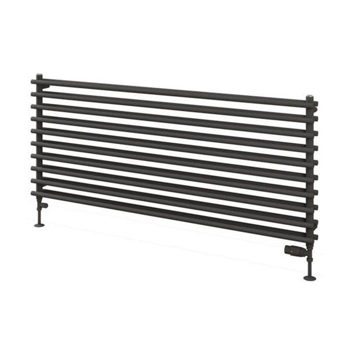 Eastbrook Murano Tube on Tube Horizontal Radiator 1400mm x 600mm - Matt Anthracite - 89.0914 - TAP 'N' SHOWER