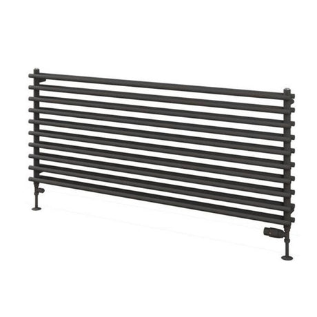 Eastbrook Murano Tube on Tube Horizontal Radiator 1400mm x 600mm - Matt Anthracite - 89.0914 - TAP 'N' SHOWER