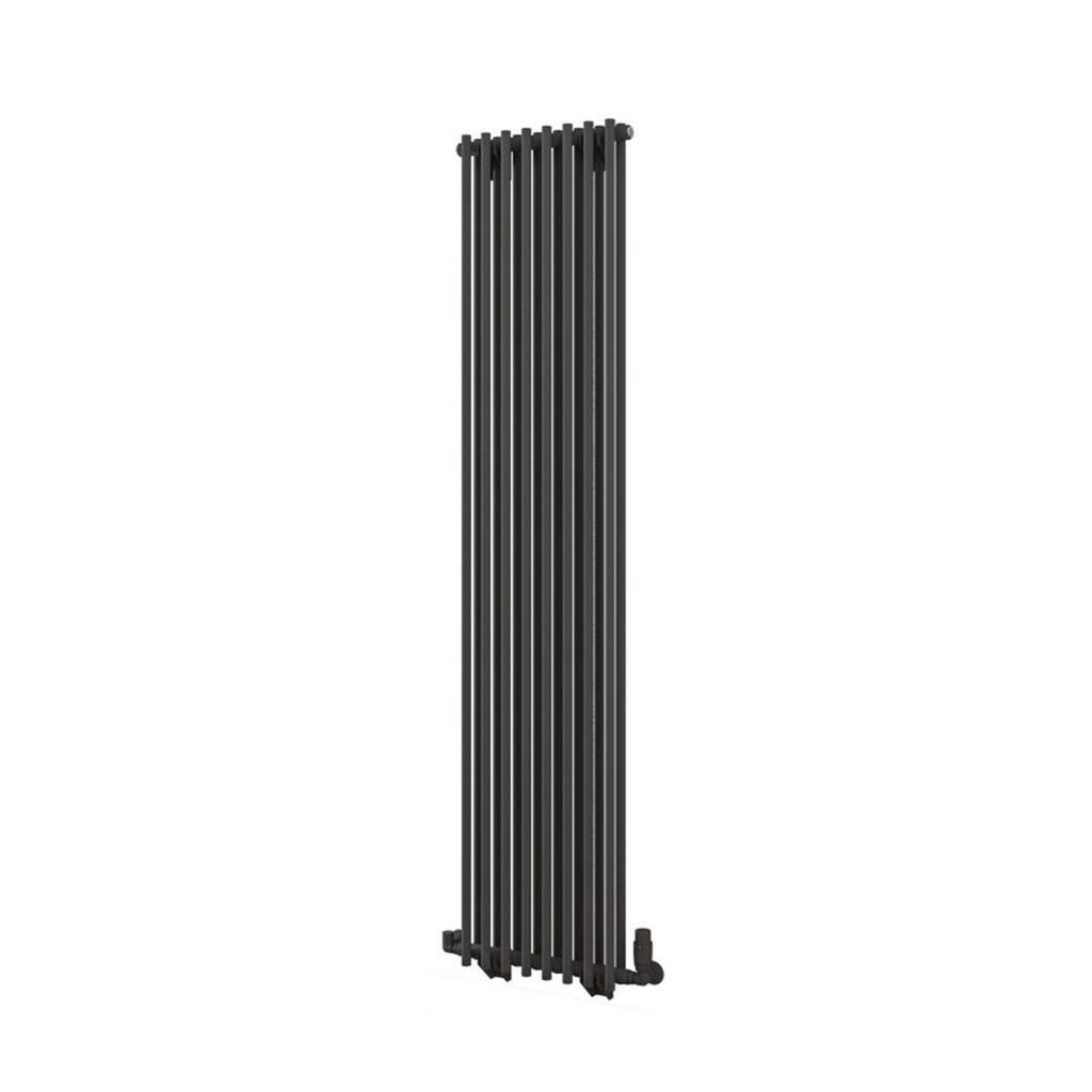 Eastbrook Murano Tube on Tube Vertical Radiator 410mm x 1800mm - Matt Anthracite - 89.0916 - TAP 'N' SHOWER