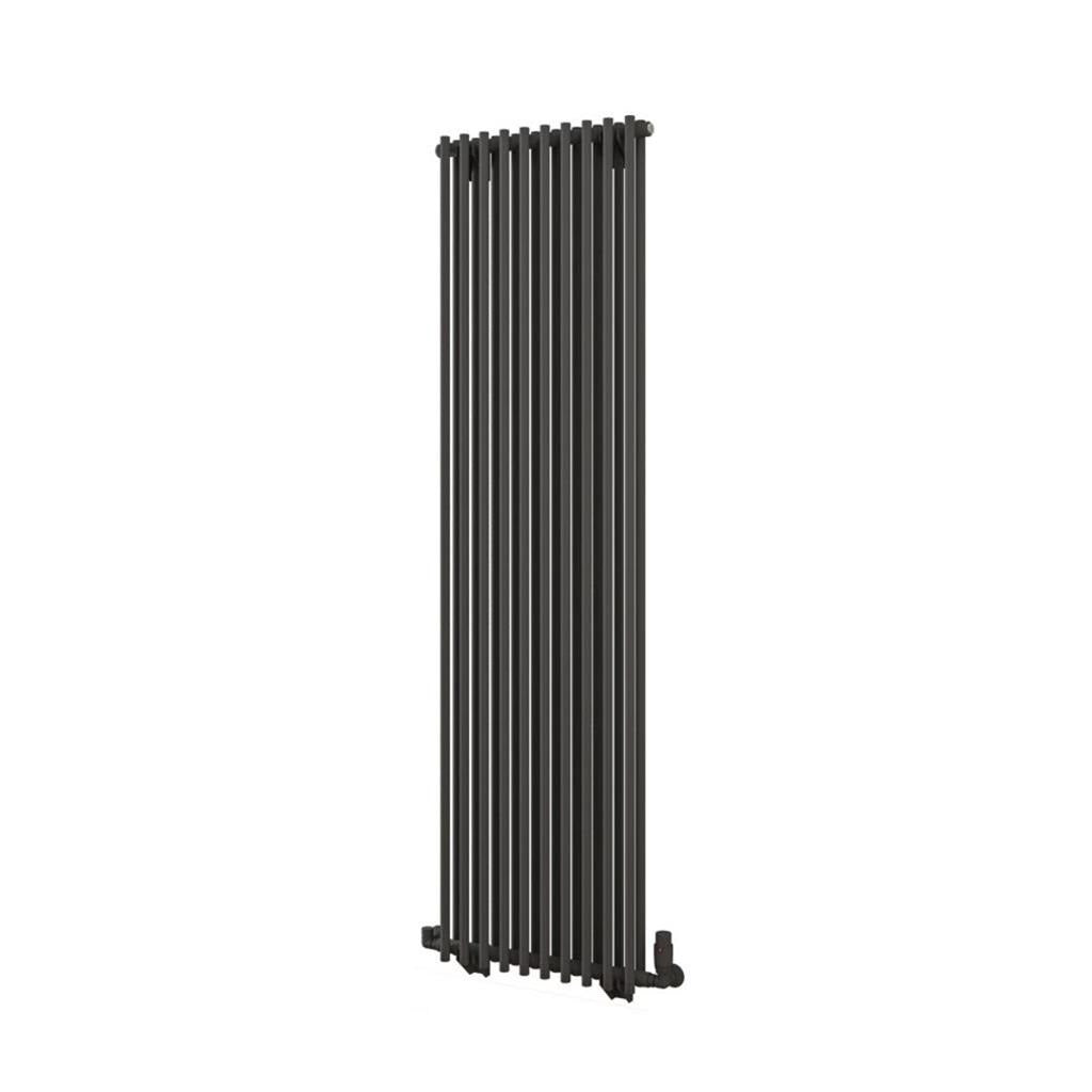 Eastbrook Murano Tube on Tube Vertical Radiator 510mm x 1800mm - Matt Anthracite - 89.0917 - TAP 'N' SHOWER