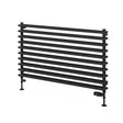 Eastbrook Murano Tube on Tube Horizontal Radiator 1000mm x 600mm - Matt Black - 89.0919 - TAP 'N' SHOWER