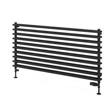 Eastbrook Murano Tube on Tube Horizontal Radiator 1200mm x 600mm - Matt Black - 89.0920 - TAP 'N' SHOWER