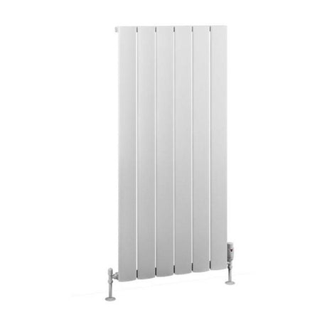 Eastbrook Malmesbury Aluminium Vertical Radiator 565mm x 1200mm - Matt White - 89.0939 - TAP 'N' SHOWER