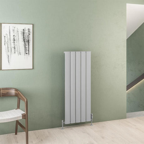 Eastbrook Malmesbury Aluminium Vertical Radiator 470mm x 1200mm - Matt Grey - 89.0949 - TAP 'N' SHOWER