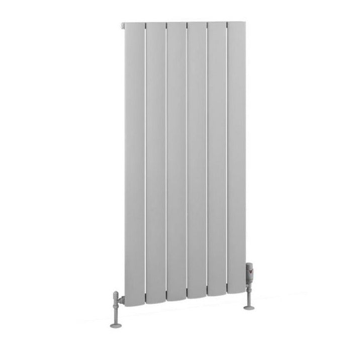Eastbrook Malmesbury Aluminium Vertical Radiator 565mm x 1200mm - Matt Grey - 89.0950 - TAP 'N' SHOWER