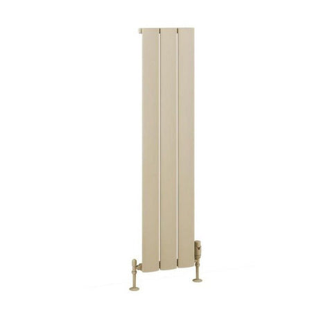 Eastbrook Malmesbury Aluminium Vertical Radiator 280mm x 1200mm - Matt Cappuccino - 89.0953 - TAP 'N' SHOWER
