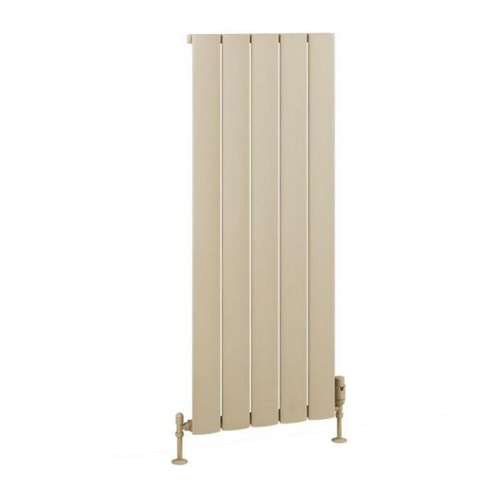 Eastbrook Malmesbury Aluminium Vertical Radiator 470mm x 1200mm - Matt Cappuccino - 89.0955 - TAP 'N' SHOWER