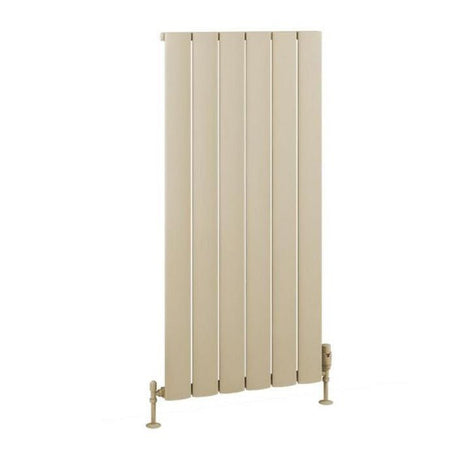 Eastbrook Malmesbury Aluminium Vertical Radiator 565mm x 1200mm - Matt Cappuccino - 89.0956 - TAP 'N' SHOWER