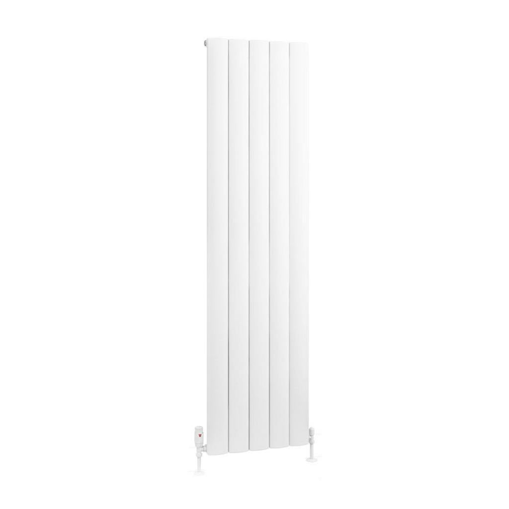 Eastbrook Tordino Aluminium Vertical Radiator 470mm x 1800mm - Matt White - 89.1207 - TAP 'N' SHOWER