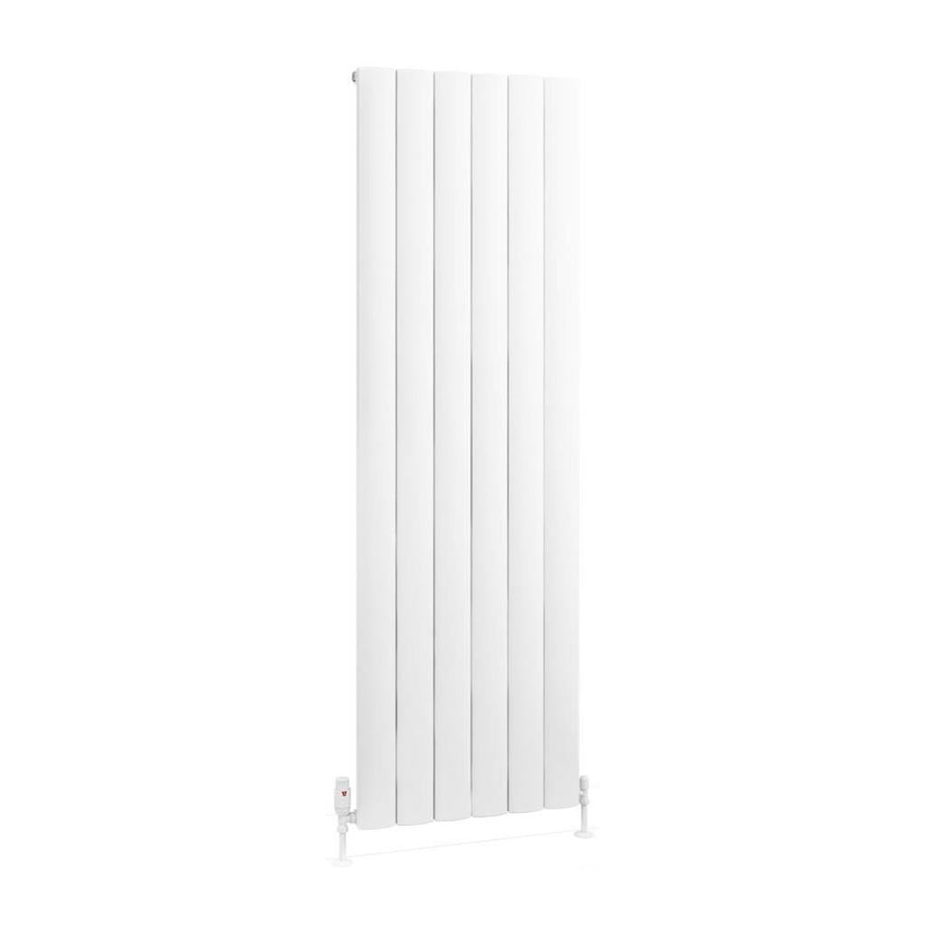 Eastbrook Tordino Aluminium Vertical Radiator 565mm x 1800mm - Matt White - 89.1208 - TAP 'N' SHOWER