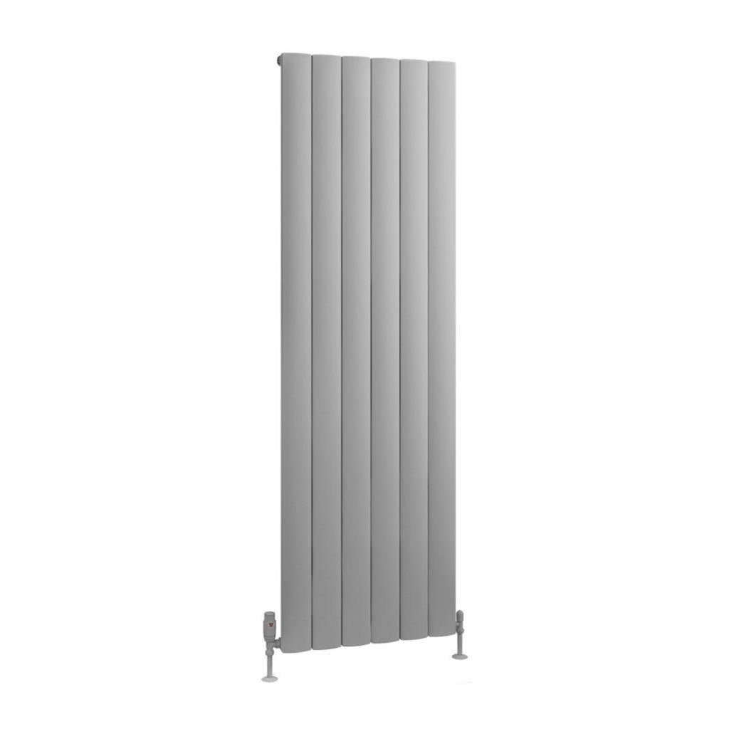 Eastbrook Tordino Aluminium Vertical Radiator 565mm x 1800mm - Matt Grey - 89.1217 - TAP 'N' SHOWER
