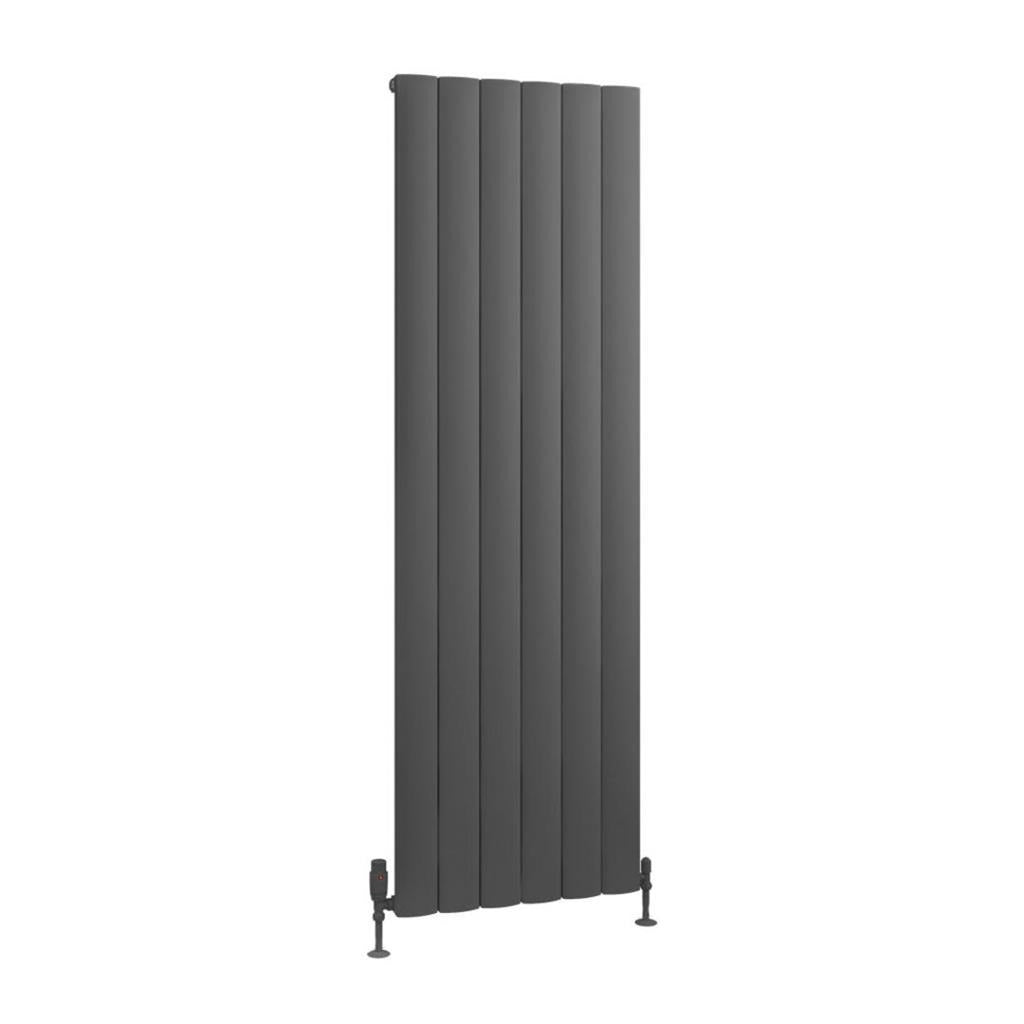 Eastbrook Tordino Aluminium Vertical Radiator 565mm x 1800mm - Matt Anthracite - 89.1226 - TAP 'N' SHOWER