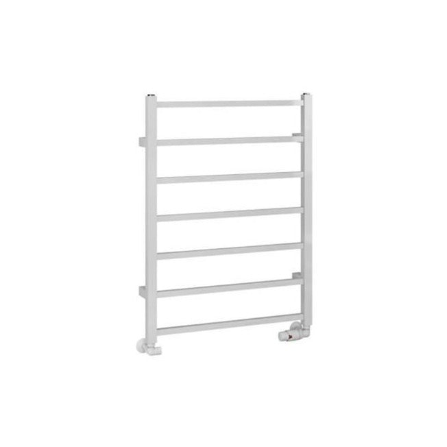 Eastbrook Tuscan Square Towel Radiator 600mm x 800mm - Gloss White - 89.1245 - TAP 'N' SHOWER
